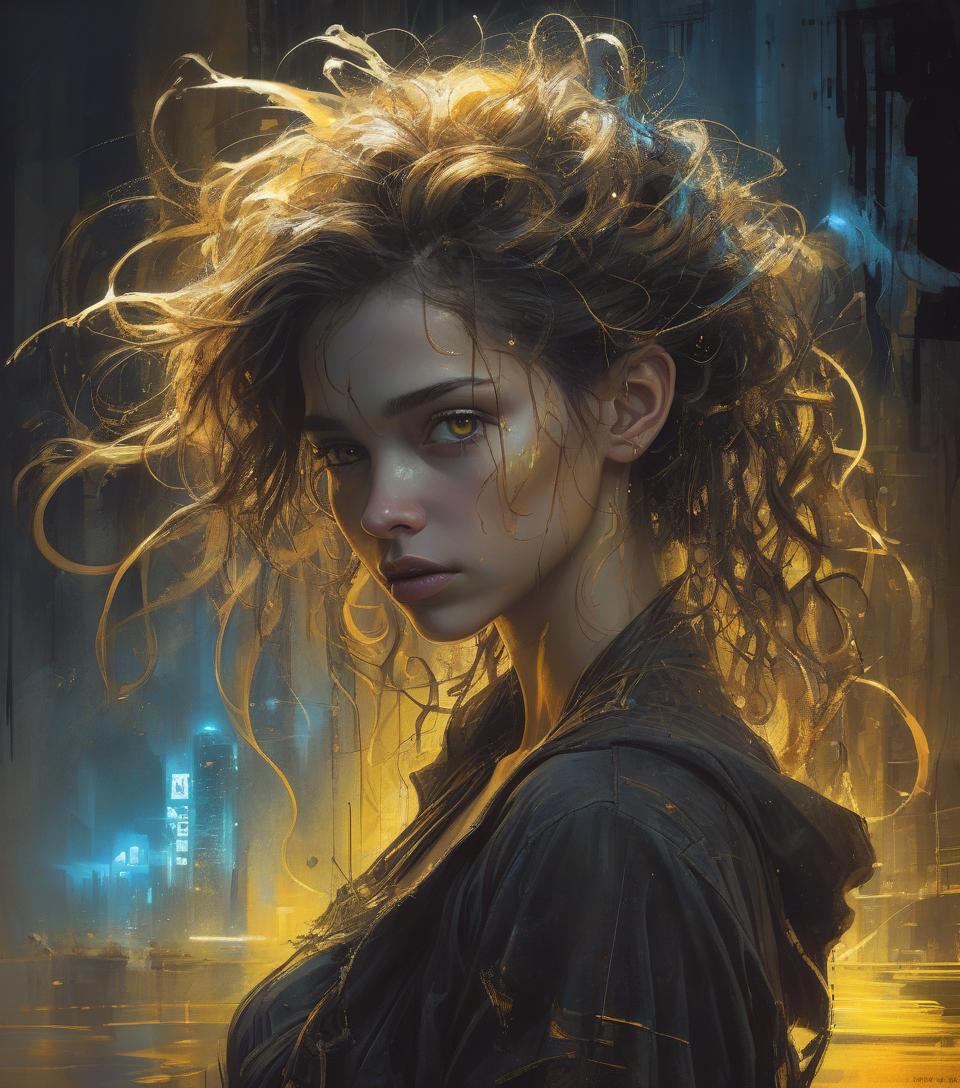  artwork, hyper realistic surreal and fantastic composition perfect and dynamic digital painting, portrait of anna sawai, messy hair, black light atmosphere, style jose royo, boris vallejo, carne griffiths, wadim kashin, harrison fisher, brian froud and jeremy mann, epic setting, black light show, varying styles of steadman, hanuka, klimt, bell, hobbie, newton, greg rutkowski, atmospheric, artstation trend, artgerm, deviant art, octane, masterpiece, complex art, details intricate, matte painting movie poster, golden ratio, trending on cgsociety, incredibly detailed and incredibly beautiful