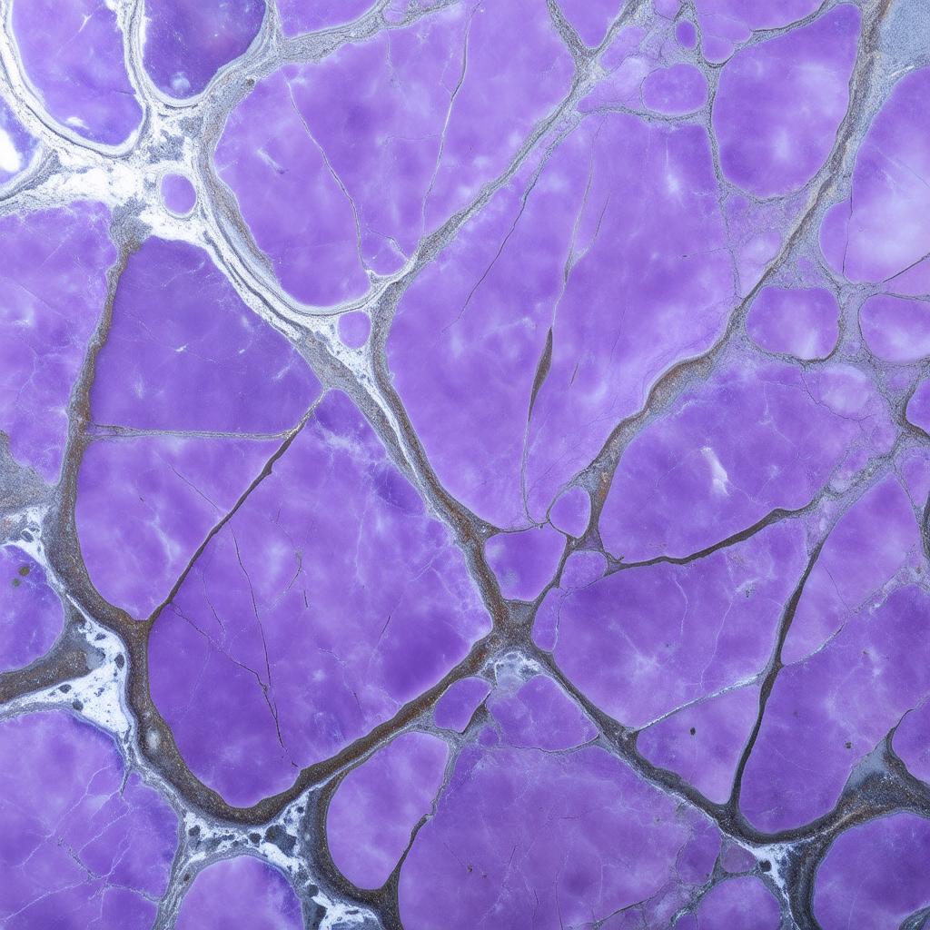  professional detailed photography, purple marble texture, silver and white veins, wallpaper, background, (muted colors, dim colors, soothing tones), (vsco:0.3)