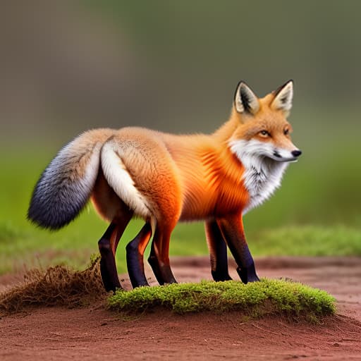   fox , big fat round 