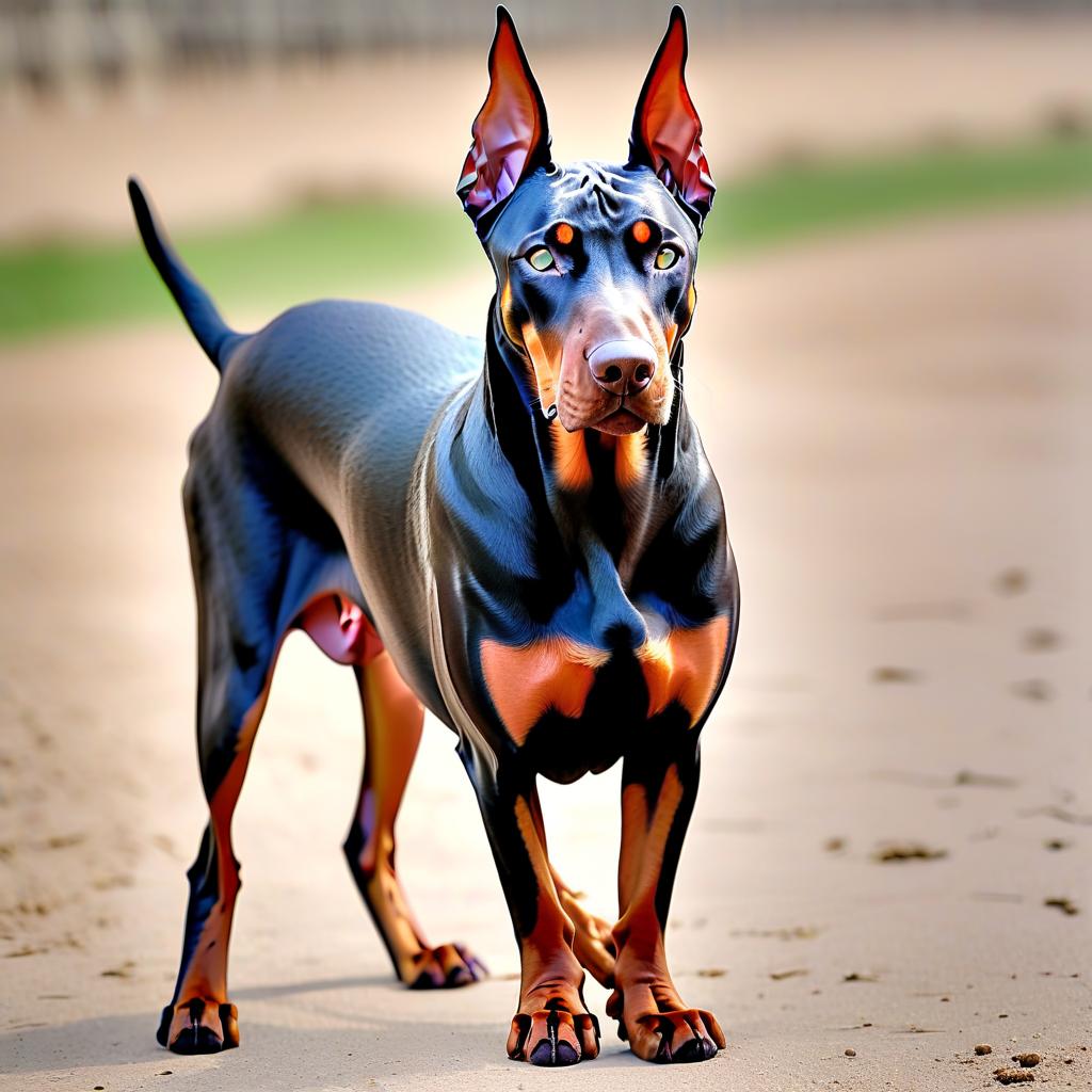  doberman cat