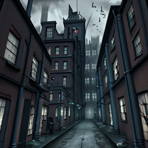  Arkham asylum street view