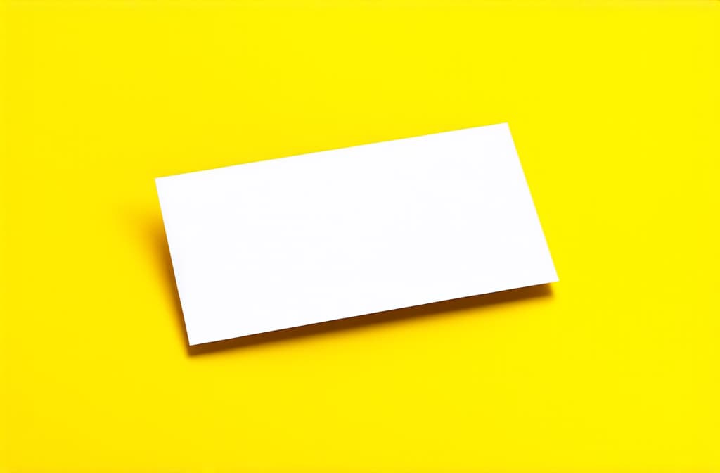  business blank card mockup template. design presentation layouts for corporate identity, advertising, personal, stationery over yellow background. concept of business, occupation, entrepreneurship ar 3:2 {prompt}, maximum details