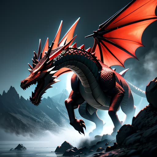  dragon,pokemon hyperrealistic, full body, detailed clothing, highly detailed, cinematic lighting, stunningly beautiful, intricate, sharp focus, f/1. 8, 85mm, (centered image composition), (professionally color graded), ((bright soft diffused light)), volumetric fog, trending on instagram, trending on tumblr, HDR 4K, 8K