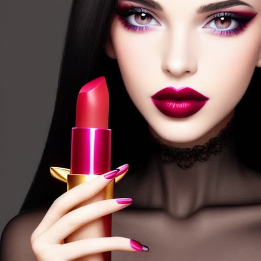  give me images of lipstick with good background.