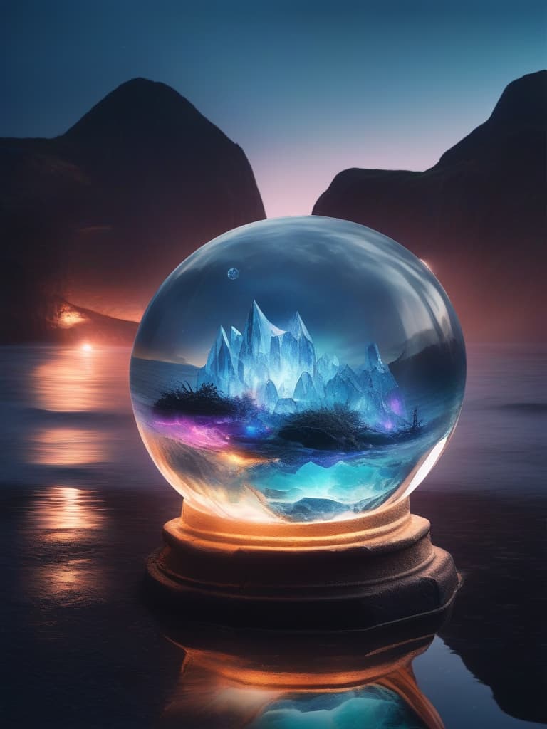  ((glowing crystal ball🔮:1.5)){world inside glowing crystal ball/((/sea,boat,sunrise,all inside glowing crystal ball))world inside glowing crystal ball}((no background:1.4)),super detailed,high resolution,absurd,adopted,