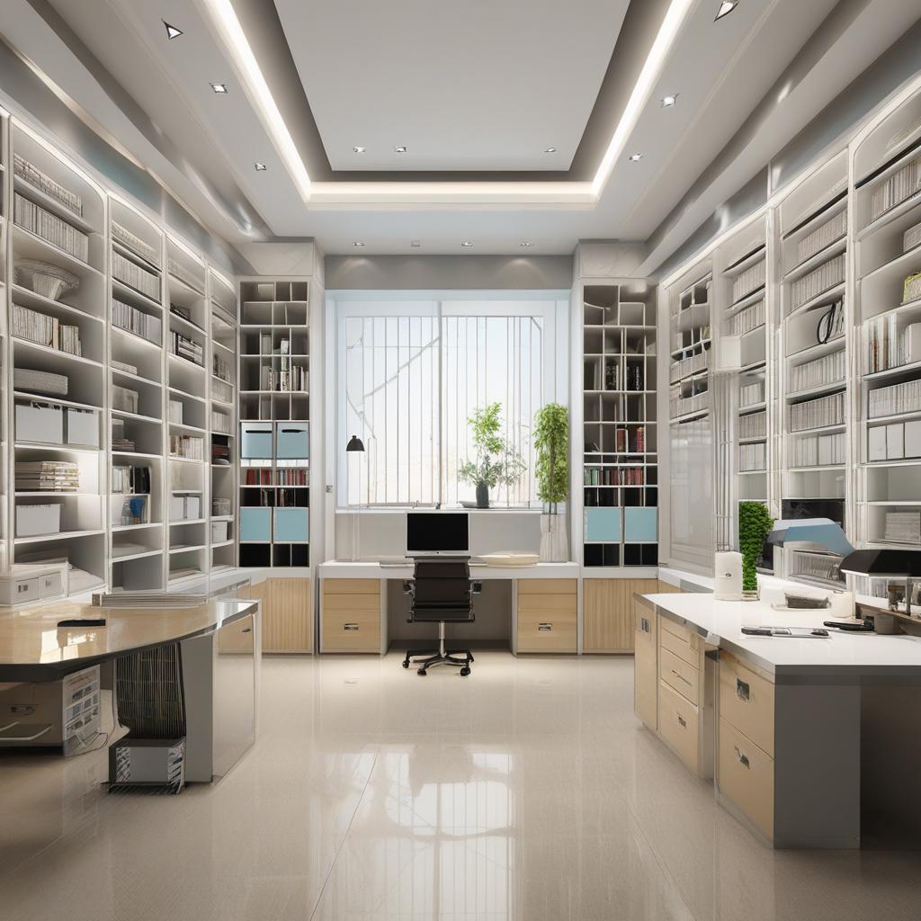  masterpiece, best quality,Clean room workshop operation