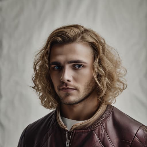 portrait+ style Russian LGBT queer TV actor blonde hunk dude face