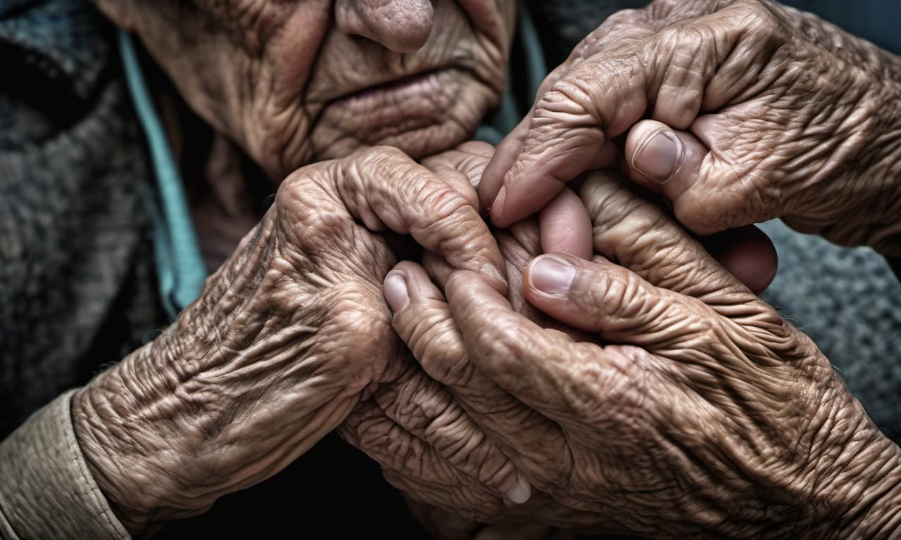  hdr photo of love and loyalty in the elderly, normal hands. . high dynamic range, vivid, rich details, clear shadows and highlights, realistic, intense, enhanced contrast, highly detailed