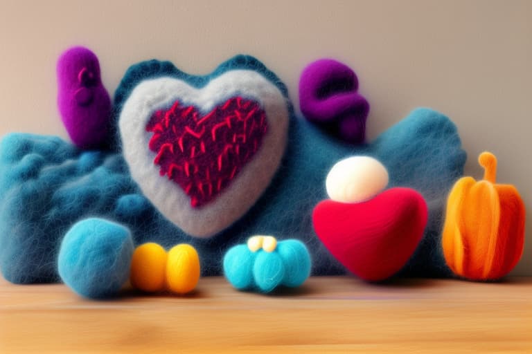 woolitize Heart for shcool