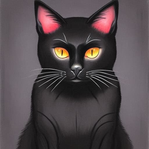  Dark cat