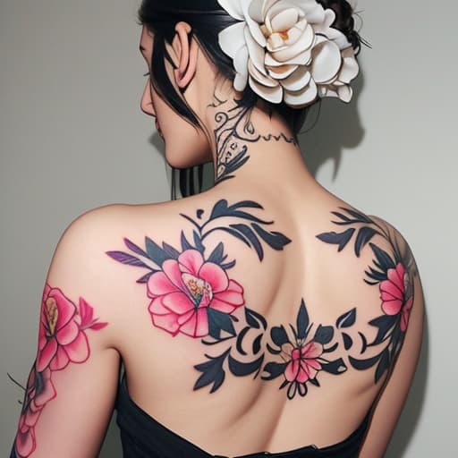  Flower for tatoo