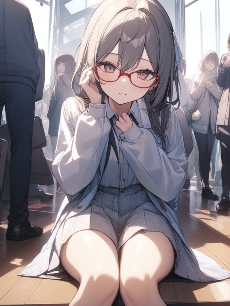  plamo, assembly, glasses girls, glasses girls, girls wearing glasses, masterpiece, best quality,8k,ultra detailed,high resolution,an extremely delicate and beautiful,hyper detail