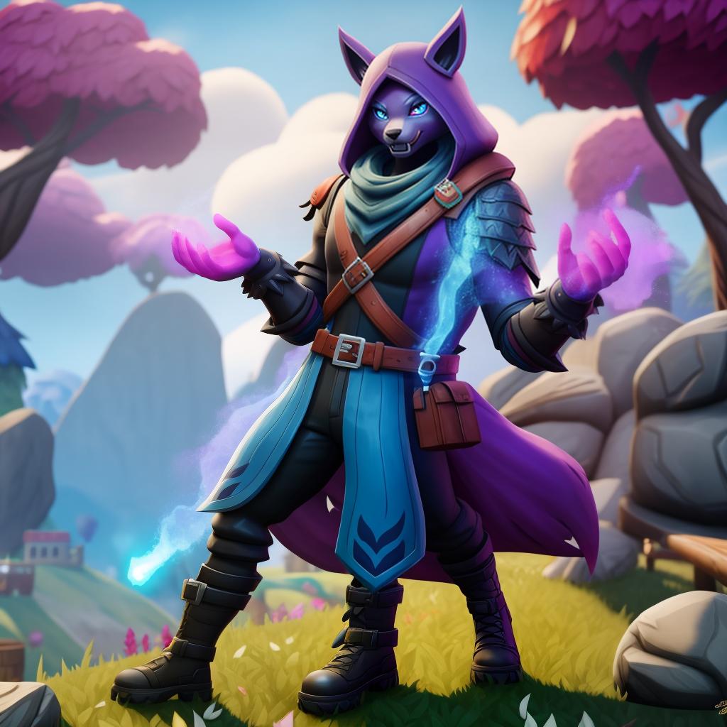  Mage (fortnite), full body, open eyes, masterpiece, 4k, fine details,