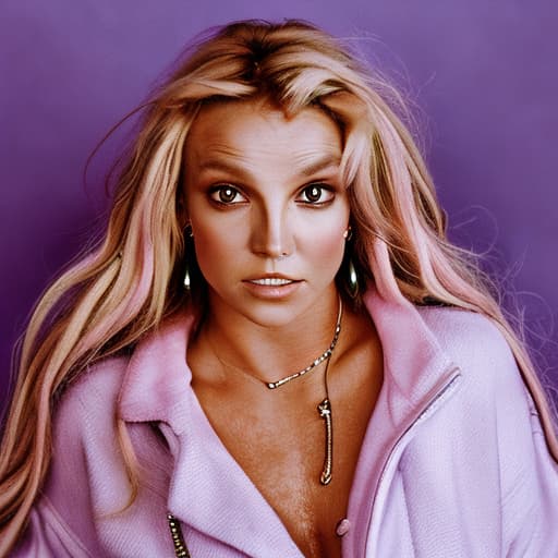 portrait+ style Britney Spears queer face