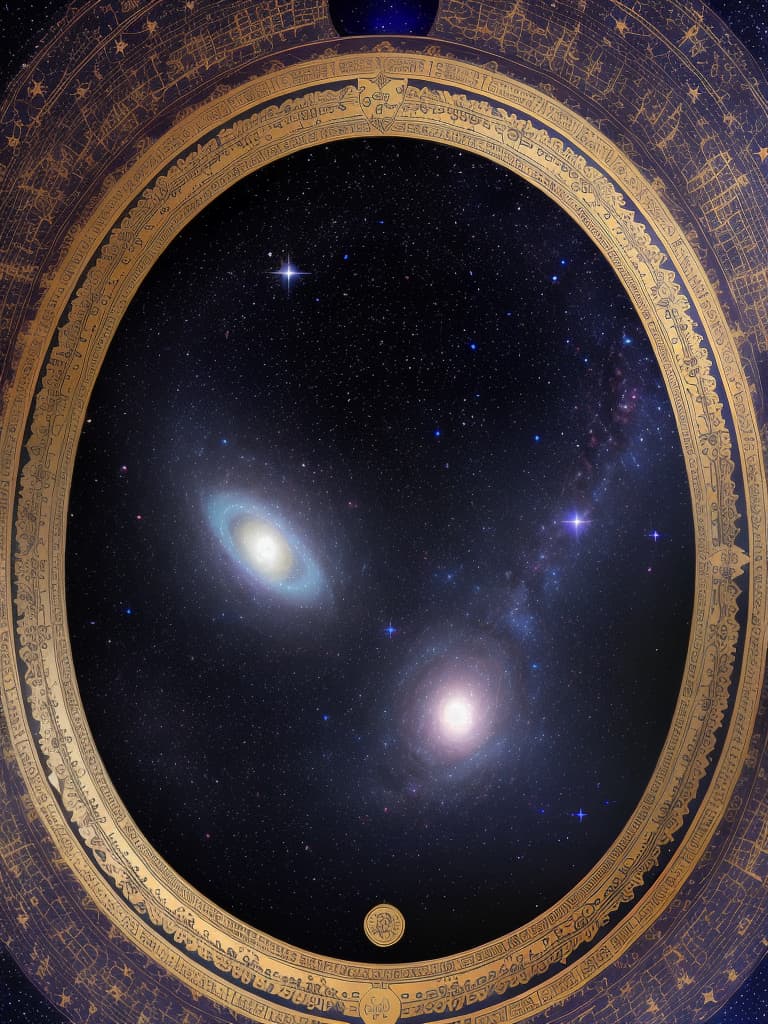  Cosmic portrait of the astrological sign of Pices