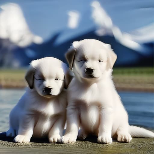  two puppies