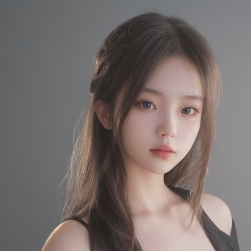  girl, best quality, solo, headshot, simple background