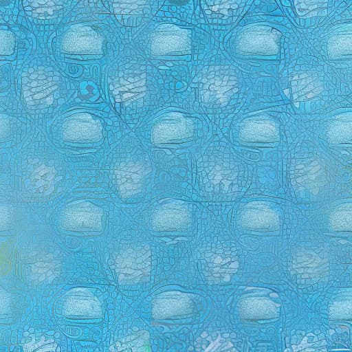  Blue background pattern that reflects medical protective clothing,