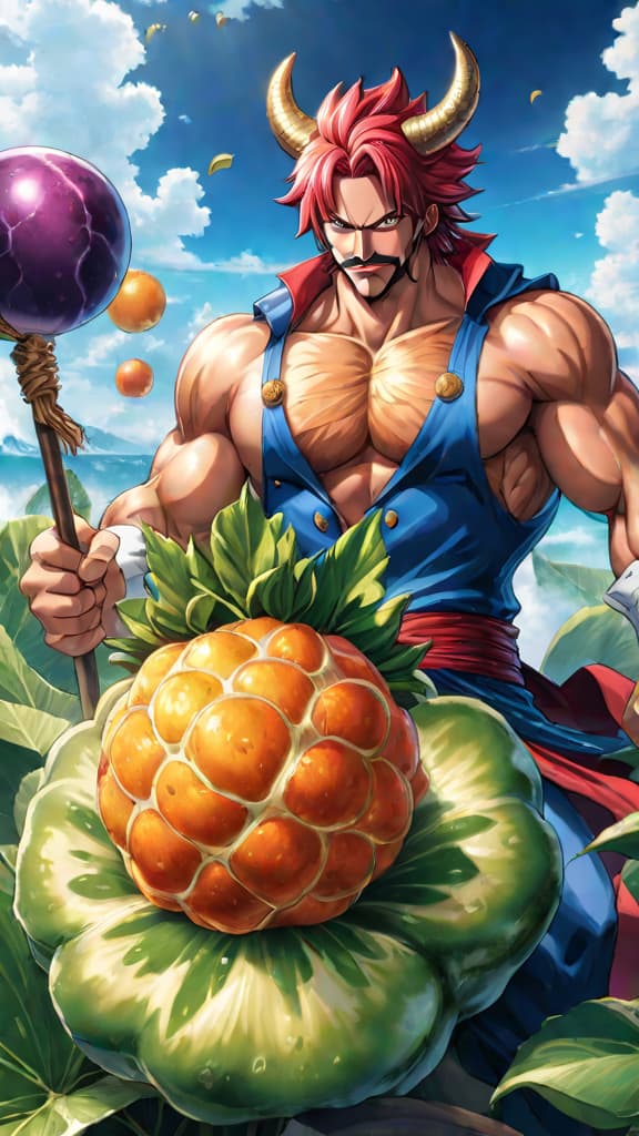  an anime art of devil fruits intertwining with pluton, poseidon, and uranus from one piece. hyperrealistic, full body, detailed clothing, highly detailed, cinematic lighting, stunningly beautiful, intricate, sharp focus, f/1. 8, 85mm, (centered image composition), (professionally color graded), ((bright soft diffused light)), volumetric fog, trending on instagram, trending on tumblr, HDR 4K, 8K