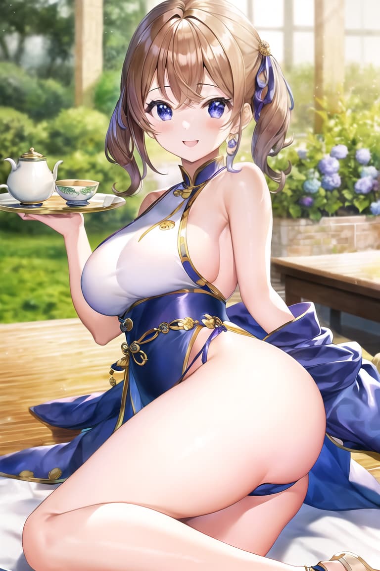  master piece , best quality,白ナース　茶髪セミロング　入院