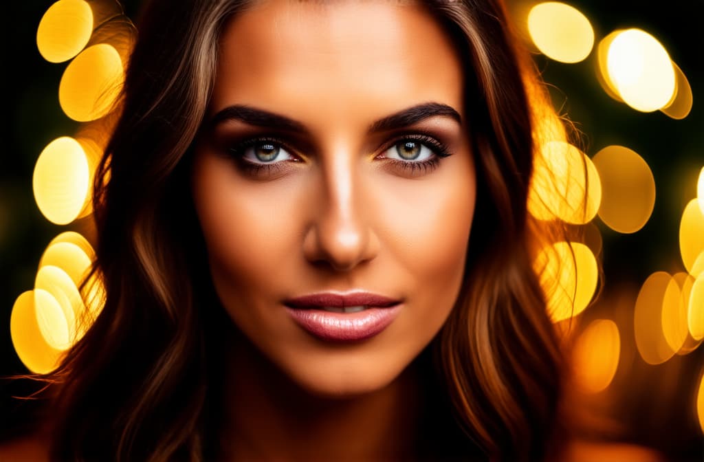  festive blurred light bokeh on transparent background ar 3:2, (natural skin texture), highly detailed face, depth of field, hyperrealism, soft light, muted colors