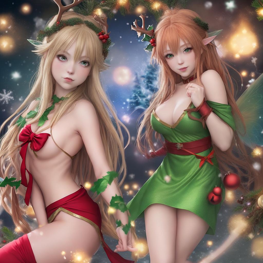  yule fairy anime style 8k