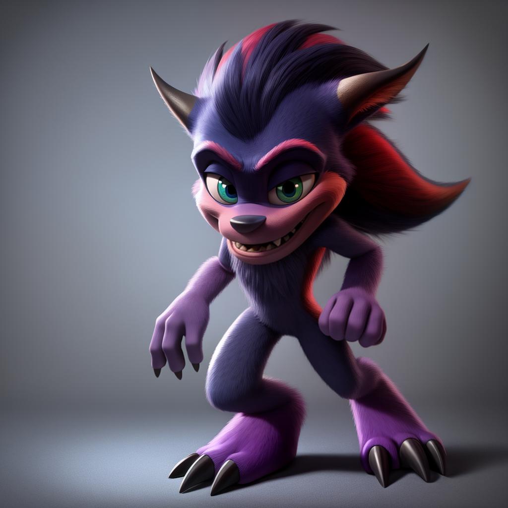  Gay shadow the hedgehog (monsters inc.), full body, white gloves, open eyes, masterpiece, 4k, fine details,