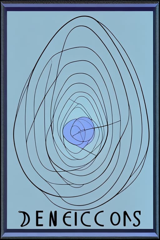  Simple poster Illustration of degenerate conic sections