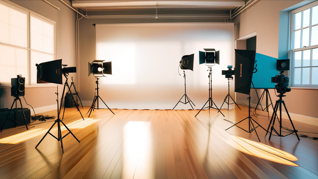  a diverse group of stock photo models in a bright studio, posing naturally with props, surrounded by cameras and lighting equipment, showcasing their professionalism and creativity in an engaging, dynamic environment. hyperrealistic, full body, detailed clothing, highly detailed, cinematic lighting, stunningly beautiful, intricate, sharp focus, f/1. 8, 85mm, (centered image composition), (professionally color graded), ((bright soft diffused light)), volumetric fog, trending on instagram, trending on tumblr, HDR 4K, 8K