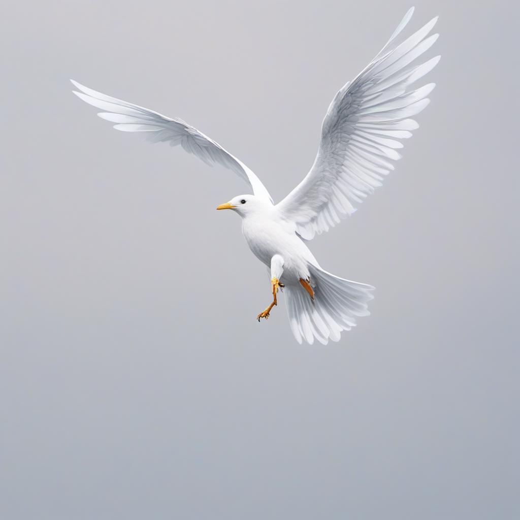  a flying penis with white wings, profile image style