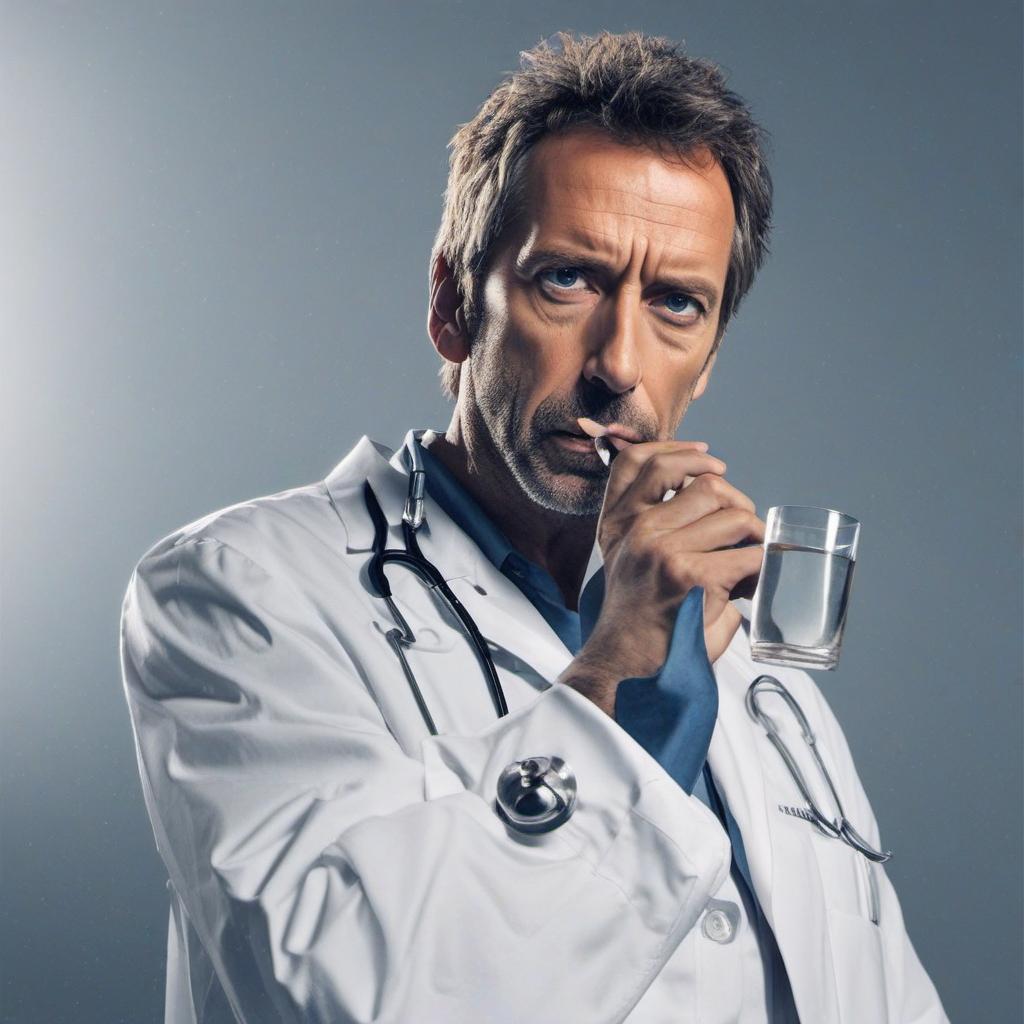  dr house drinking lean, profile image style