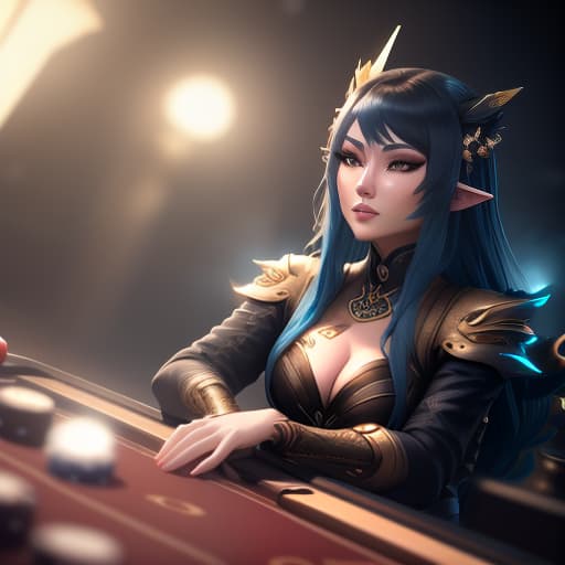  avatar with a nickname toshi on the theme of the fortuna/casino/billard hyperrealistic, full body, detailed clothing, highly detailed, cinematic lighting, stunningly beautiful, intricate, sharp focus, f/1. 8, 85mm, (centered image composition), (professionally color graded), ((bright soft diffused light)), volumetric fog, trending on instagram, trending on tumblr, HDR 4K, 8K