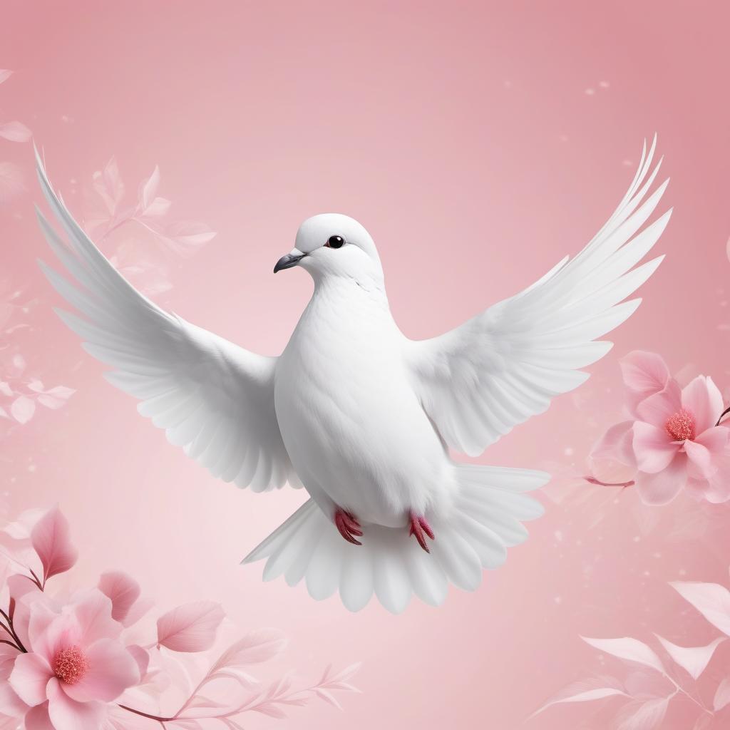  Dovebeauty cosmetics store logo with a dove