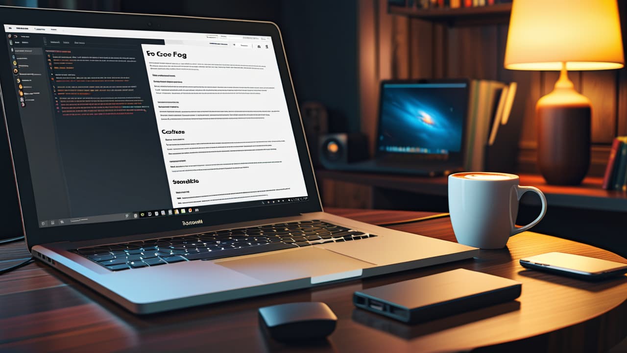  a sleek modern resume displayed on a wooden desk, featuring highlighted sections for api development skills, surrounded by a laptop, code snippets, and a cup of coffee, creating a professional and inviting atmosphere. hyperrealistic, full body, detailed clothing, highly detailed, cinematic lighting, stunningly beautiful, intricate, sharp focus, f/1. 8, 85mm, (centered image composition), (professionally color graded), ((bright soft diffused light)), volumetric fog, trending on instagram, trending on tumblr, HDR 4K, 8K