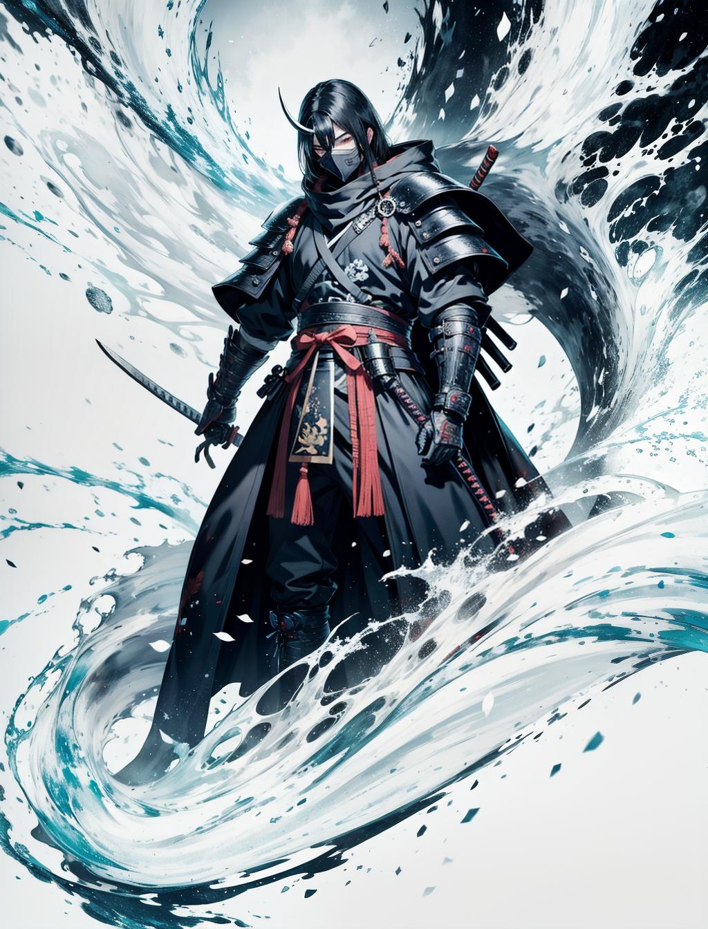  void guardin human samurai male