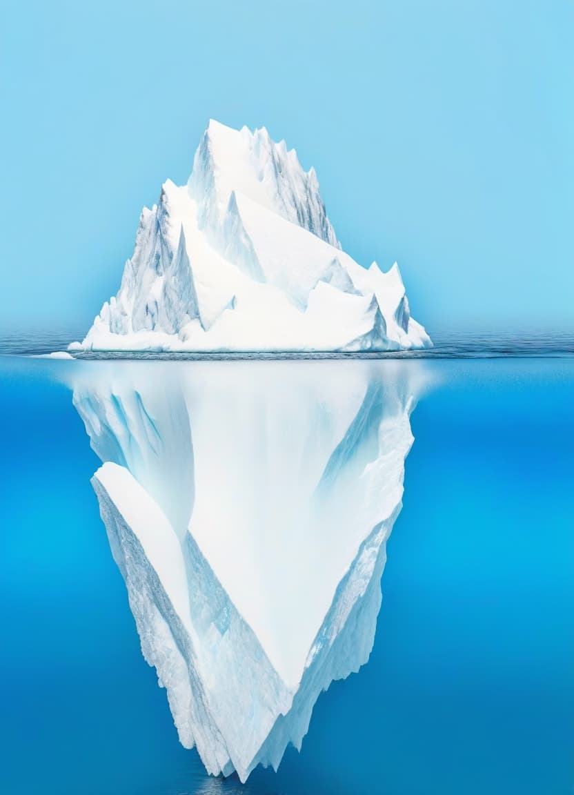  iceberg hyperrealistic, full body, detailed clothing, highly detailed, cinematic lighting, stunningly beautiful, intricate, sharp focus, f/1. 8, 85mm, (centered image composition), (professionally color graded), ((bright soft diffused light)), volumetric fog, trending on instagram, trending on tumblr, HDR 4K, 8K