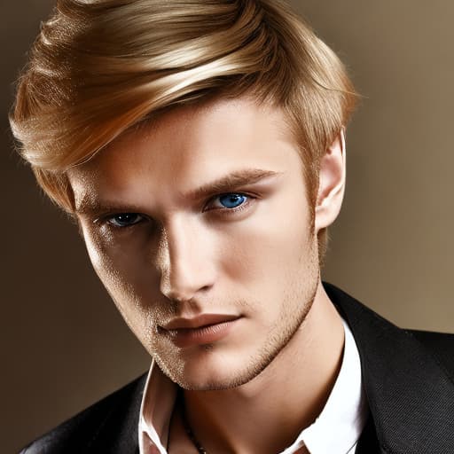 portrait+ style Russian LGBT queer TV actor blonde hunk dude face