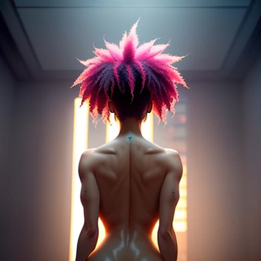  NSFW, ashido mina , rear view from below, spicy pose,, art by greg rutkowski and artgern, soft cinematic light, adobe lightroom, photolab, hdr, intricate, highly detailed, (((depth of field))) hyperrealistic, full body, detailed clothing, highly detailed, cinematic lighting, stunningly beautiful, intricate, sharp focus, f/1. 8, 85mm, (centered image composition), (professionally color graded), ((bright soft diffused light)), volumetric fog, trending on instagram, trending on tumblr, HDR 4K, 8K