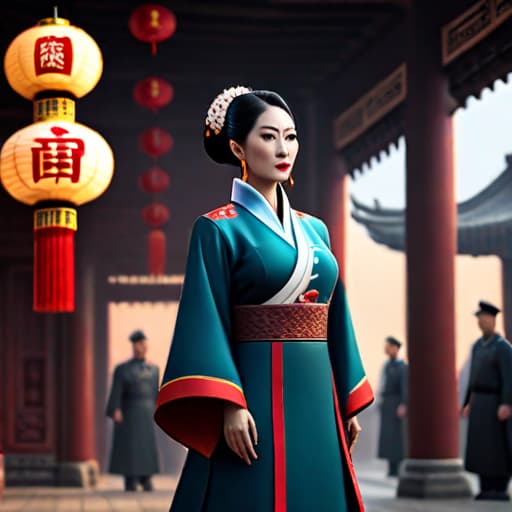  chinese traditional propaganda cartoon on clean government hyperrealistic, full body, detailed clothing, highly detailed, cinematic lighting, stunningly beautiful, intricate, sharp focus, f/1. 8, 85mm, (centered image composition), (professionally color graded), ((bright soft diffused light)), volumetric fog, trending on instagram, trending on tumblr, HDR 4K, 8K