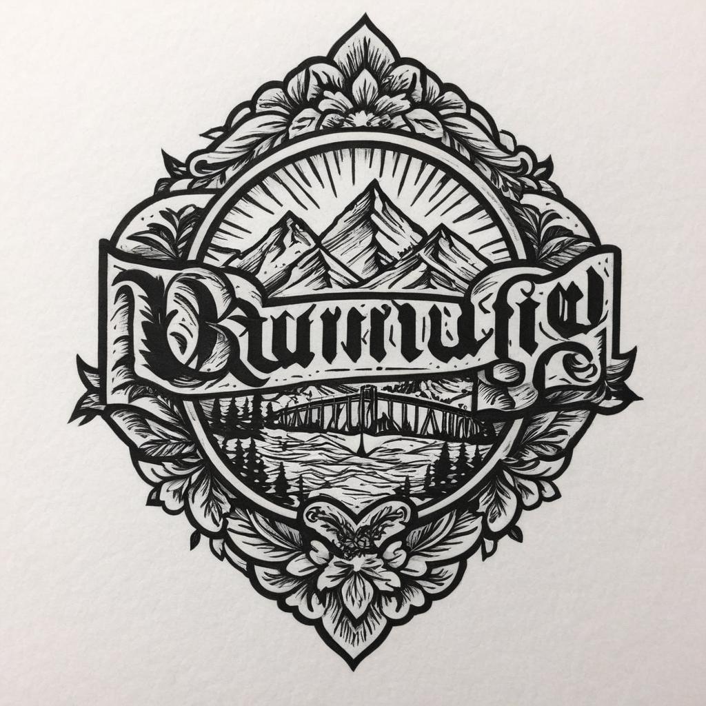  the name, bumgarner,(tattoo), tattoo design