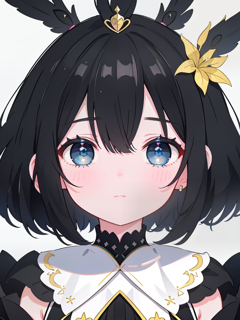  girl with black hair, masterpiece, best quality,8k,ultra detailed,high resolution,an extremely delicate and beautiful,hyper detail