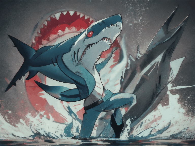 shark dancing
