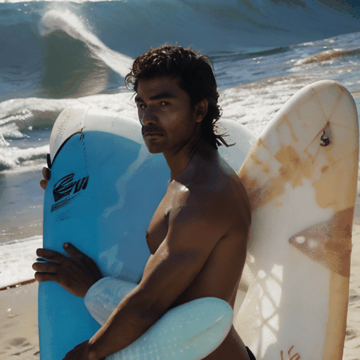 Mexican surfer
