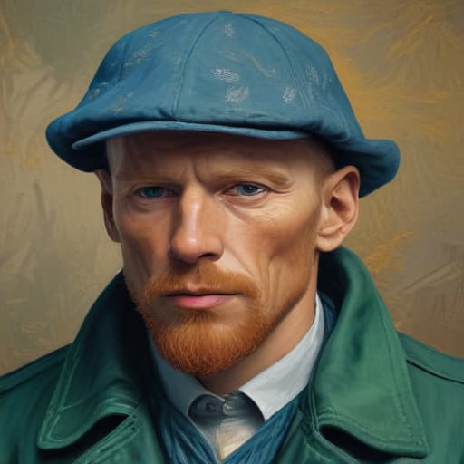 (streetwear), oil painting, highly detailed, 4k, high quality, by Vincent Van Gogh