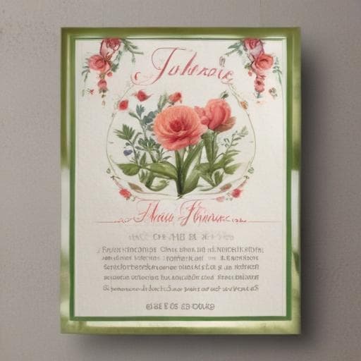 peux tu me générer un flyer pour un fleuriste pour booster la vente pour la fête des mères avec le texte en français. indiquer la date du 25 mai 2025 et le nom de la boutique "L'Atelier Fleuriste" l'adresse 177 Avenue Jean Jaures 93 320 Les Pavillons Sous Bois téléphone 01 48 50 13 49 hyperrealistic, full body, detailed clothing, highly detailed, cinematic lighting, stunningly beautiful, intricate, sharp focus, f/1. 8, 85mm, (centered image composition), (professionally color graded), ((bright soft diffused light)), volumetric fog, trending on instagram, trending on tumblr, HDR 4K, 8K