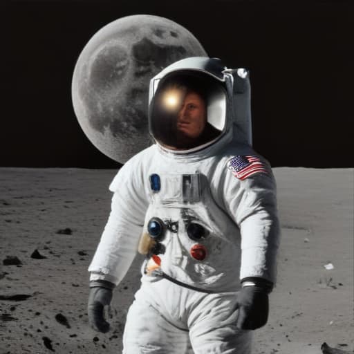 man on the moon