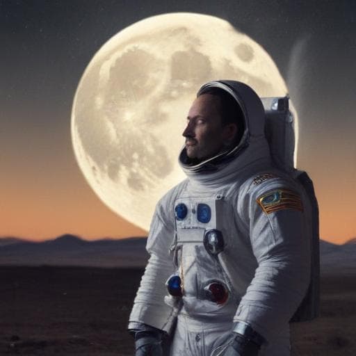 man on the moon