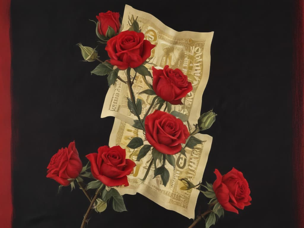 flag:((black:war),(red:roses),(golden:money))