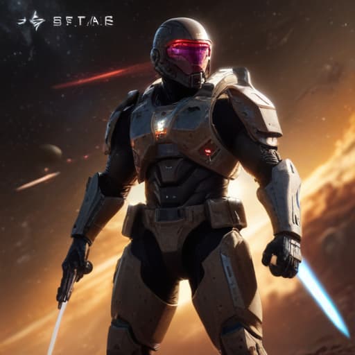 In the vast expanse of space, a lone figure stands tall amidst the cosmic chaos. The Cosmic-Assault Soldier radiates a brilliant light, its armor shimmering with celestial energy. With a swift strike, it can reduce battle damage to zero, protecting its allies from harm. Its presence on the field prevents direct attacks on the original points, creating a shield against enemy aggression. As the stars align, the soldier can manipulate its own star level from 1 to 8, adapting to any situation with ease. When used as material for a Link Summon with the keyword "Cosmic", its value doubles, making it a powerful force to be reckoned with in the digital battlefield. The soldier stands ready, a beacon of hope in the darkness of space. fantastical cre