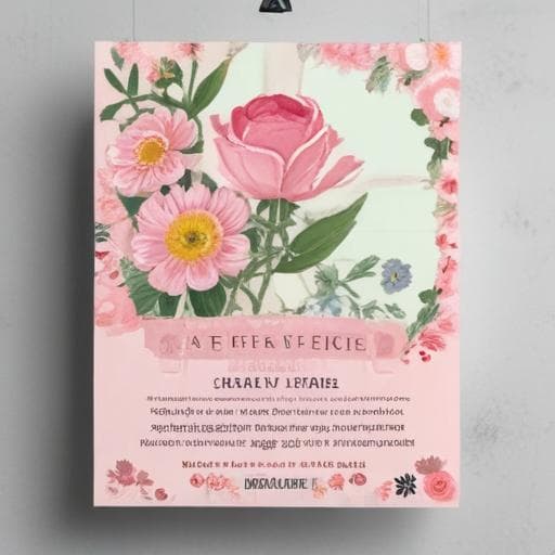 peux tu me générer un flyer pour un fleuriste pour booster la vente pour la fête des mères avec le texte en français. indiquer la date du 25 mai 2025 et le nom de la boutique "L'Atelier Fleuriste" l'adresse 177 Avenue Jean Jaures 93 320 Les Pavillons Sous Bois téléphone 01 48 50 13 49 hyperrealistic, full body, detailed clothing, highly detailed, cinematic lighting, stunningly beautiful, intricate, sharp focus, f/1. 8, 85mm, (centered image composition), (professionally color graded), ((bright soft diffused light)), volumetric fog, trending on instagram, trending on tumblr, HDR 4K, 8K